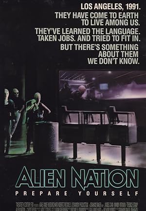 Image du vendeur pour Alien Nation James Caan Film Launch Rare Publicity Postcard mis en vente par Postcard Finder
