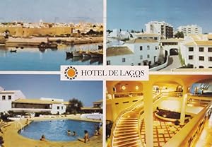 Hotel De Lagos Algarve Golden Staircase Postcard