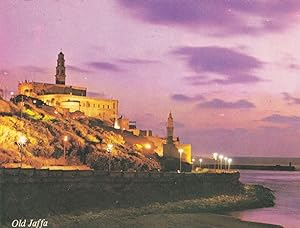 Old Jaffa Israel Sound & Light Show Postcard