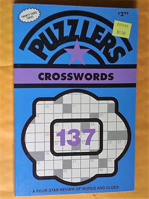 Seller image for Puzzlers Crosswords 137, twenty-third series for sale by Livresse