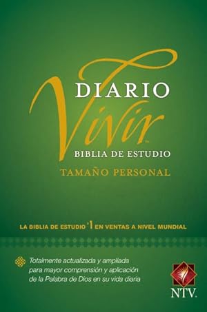 Seller image for Vivir Diario biblia de estudio : Nueva Traduccin Viviente, Biblia De Estudio Del Diario Vivir, Tamao Personal, Letra Roja / New Living Translation, Study Bible of the Daily Life, Personal Size, Red Letter -Language: spanish for sale by GreatBookPrices