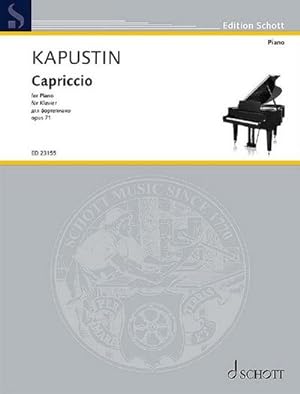 Bild des Verkufers fr Capriccio op.71fr Klavier zum Verkauf von AHA-BUCH GmbH