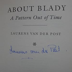 About Blady, A pattern out of time,