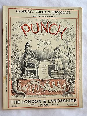 PUNCH or The London Charivari, Vol CLVI, No 4060. 30 April 1919. Original Magazine.