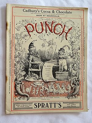 PUNCH or The London Charivari, Vol CLVI, No 4065. 4 June 1919. Original Magazine.
