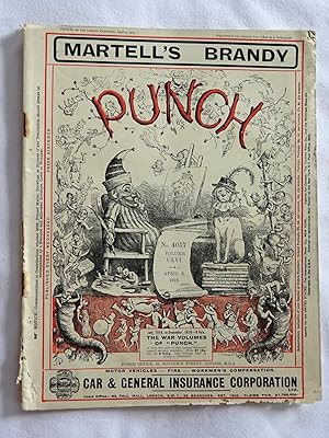 PUNCH or The London Charivari, Vol CLVI, No 4057. 9 April 1919. Original Magazine.