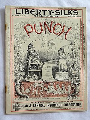 PUNCH or The London Charivari, Vol CLVI, No 4059. 23 April 1919. Original Magazine.