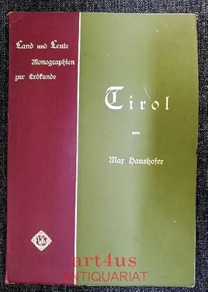 Seller image for Tirol. Monographien zur Erdkunde ; 4 for sale by art4us - Antiquariat