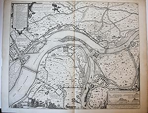 Image du vendeur pour [Original etching and engraving/ets en gravure] 'De Ghelegentheyt ende Belegheringhe van Schencken Schans'; Siege of Schenkenschans, 1635-1636. mis en vente par Antiquariaat Arine van der Steur / ILAB