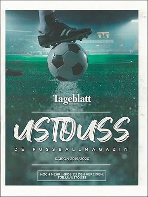 Ustouss de Fussballmagazin Saison 2019/2020.