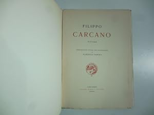 Filippo Carcano pittore. Cinquantadue tavole