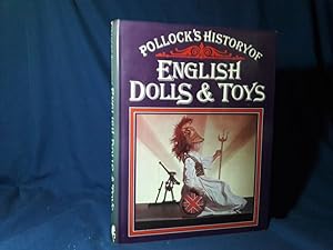 Image du vendeur pour Pollocks History of English Dolls & Toys(Hardback,w/dust jacket,1st Edition,1979) mis en vente par Codex Books