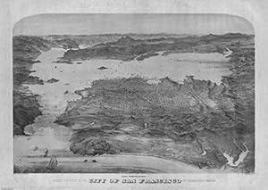 Seller image for Bird's-eye view of the City of San Francisco and surrounding country for sale by Wittenborn Art Books