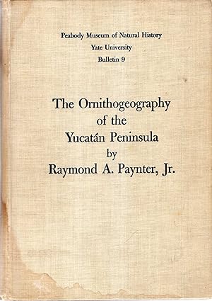 Image du vendeur pour The Ornithogeography of the Yucatan peninsula mis en vente par Pendleburys - the bookshop in the hills