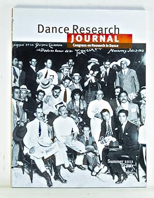 Bild des Verkufers fr Dance Research Journal: Congress on Research in Dance 44/1 (Summer 2012) zum Verkauf von Cat's Cradle Books