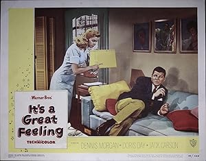 Seller image for It's a Great Feeling Lobby Card #2 for sale by AcornBooksNH