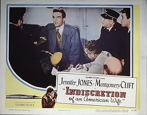 Bild des Verkufers fr Indiscretion of an American Wife Lobby Card zum Verkauf von AcornBooksNH