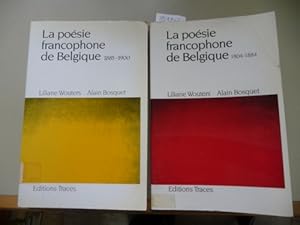 Bild des Verkufers fr La Poesie francophone de belgique : Teil: 1, 1804 - 1884 + Teil: 2, 1885 - 1900 (2 BCHER) zum Verkauf von Gebrauchtbcherlogistik  H.J. Lauterbach