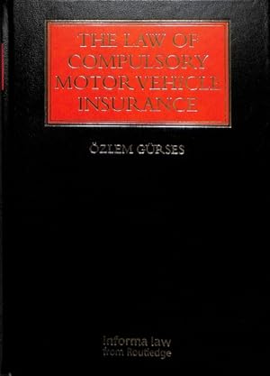 Immagine del venditore per Law of Compulsory Motor Vehicle Insurance venduto da GreatBookPrices