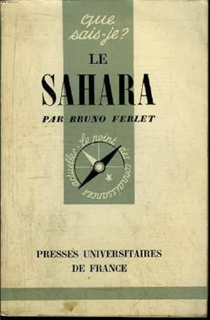 Image du vendeur pour Que sais-je? N 766 Le Sahara mis en vente par Le-Livre