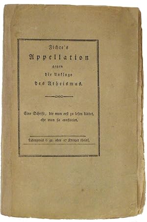 Appellation an das Publicum über die durch ein Kurf. Sächs Confiscationsrescript ihm beigemessene...