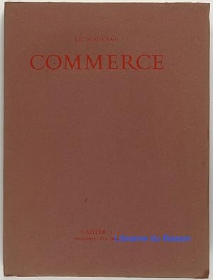 Image du vendeur pour Le nouveau commerce Cahier n3 mis en vente par Librairie du Bassin
