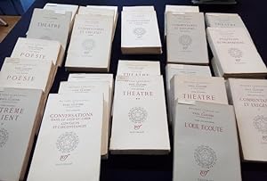 Oeuvres Complètes de Paul Claudel - 26 Volumes - NRF Gallimard - Éditions originales sur Vergé ou...