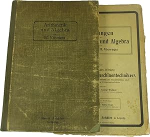 Seller image for Die Schule des Maschinentechnikers. Lehrbuch zum Selbstunterrichte im Maschinenbau und den dazugehrigen Hilfswissenschaften. 1. Band - Die Arithmetik und Algebra (inkl. Lsungsheft), for sale by Versandantiquariat Hbald