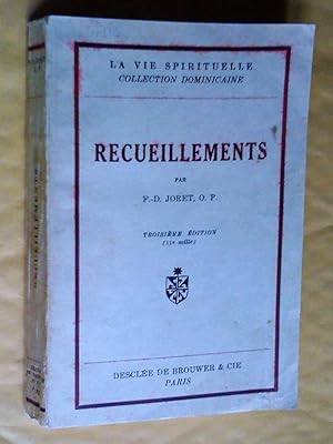 Seller image for Recueillements, troisime dition for sale by Claudine Bouvier