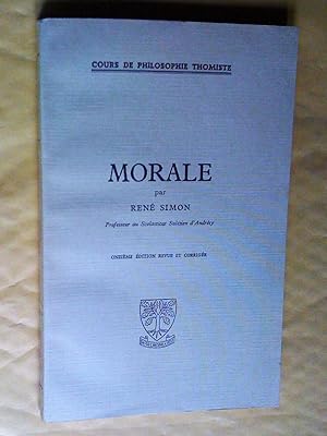 Morale, onzième édition revue et corrigée