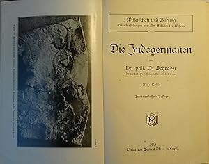 Image du vendeur pour Die Indogermanen. mis en vente par Antiquariat Matthias Wagner