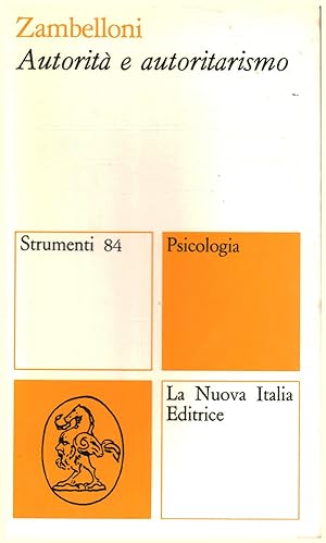 Seller image for Autorit e autoritarismo for sale by Di Mano in Mano Soc. Coop