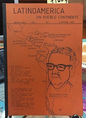 Latinoamérica : un Pueblo Continente N°1.-Año I.- Diciembre 1981. Berlin West. Dr, Salvador Allen...