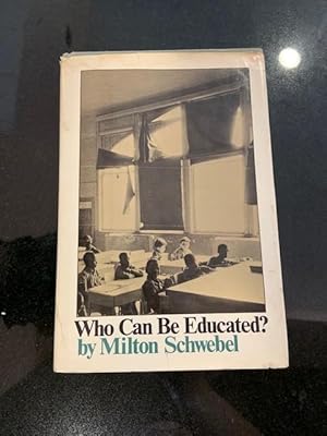 Seller image for Who Can be Educated? for sale by Eat My Words Books