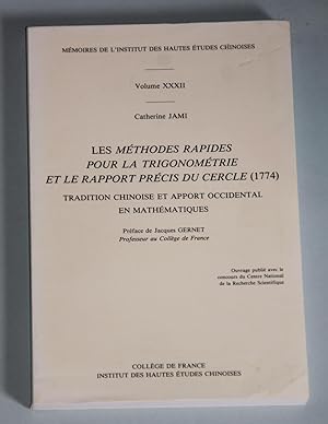 Les methodes rapides pour la trigonometrie et le rapport precis du cercle ( 1774 ) - Tradition ch...