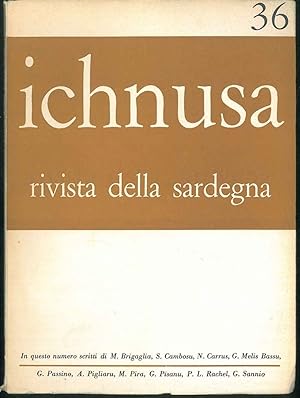 Ichnusa. Rivista della Sardegna. N° 36.