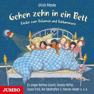 Bild des Verkufers fr Gehen zehn in ein Bett, Audio-CD : Lieder zum Trumen und Schlummern zum Verkauf von AHA-BUCH GmbH