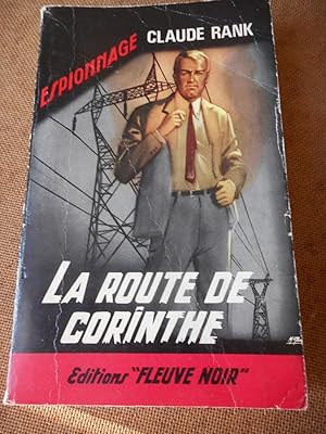 Image du vendeur pour La route de Corinthe - Couverture de Michel Gourdon mis en vente par Frederic Delbos