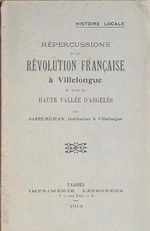 Répercussions de la Révolution Française à Villelongue et dans la Haute Vallée d'Argelès