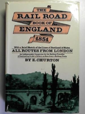 Seller image for The rail road book of England 1851 for sale by Cotswold Internet Books