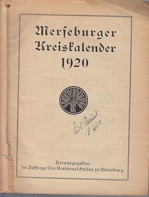 Merseburger Kreiskalender 1920.