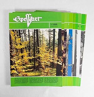 Spessart - Monatszeitschrift für die Kulturlandschaft Spessart, 93. Jahrgang (1999), 12 Hefte im ...