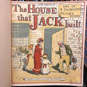 Image du vendeur pour R. Caldecott's Picture Books : The House That Jack Built. The Diverting History of John Gilpin. The Mad Dog. The Babes in the Wood. The Three Jovial Huntsmen. Sing a Song for Sixpence. The Queen of Hearts. The Farmer's Boy. Eight volumes bound in one mis en vente par Foster Books - Stephen Foster - ABA, ILAB, & PBFA