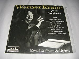 Werner Kraus spricht Dostojewskij 'Mensch in Gottes Schöpfung' (LP)