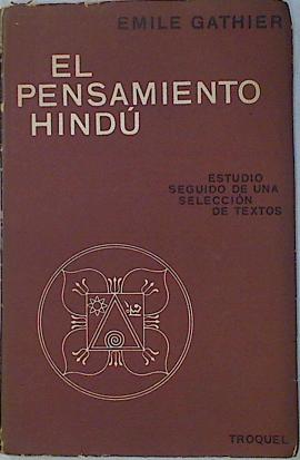 Seller image for El pensamiento hindu for sale by Almacen de los Libros Olvidados