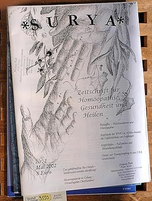 Seller image for Surya : Zeitschrift fr Homopathie, Gesundheit und Heilen Ausgabe 1 - 3 2002-2003 for sale by Baues Verlag Rainer Baues 