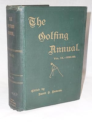 Image du vendeur pour The Golfing Annual, 1895-96 Volume IX mis en vente par Antiquarian Golf