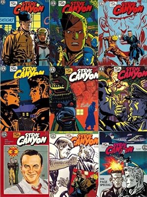 Milton Caniff's Steve Canyon Magazine: Nos. 12 - 14; 16 - 21