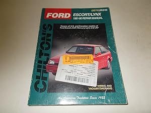 Seller image for Chilton's Ford Escort and Lynx, 1981-90 Repair Manual for sale by Paradise Found Books