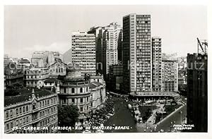 Bild des Verkufers fr Postkarte Carte Postale 73573178 Rio de Janeiro Largo da Carioca Rio de Janeiro zum Verkauf von Versandhandel Boeger